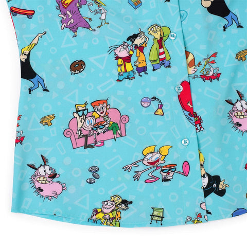 rsvlts-cartoon-network-womens-short-sleeve-shirt-cartoon-network-friday-lineup-womens-kunuflex-short-sleeve-shirt-cartoon-network-friday-lineup-womens-kunuflex-short-sleeve-shirt