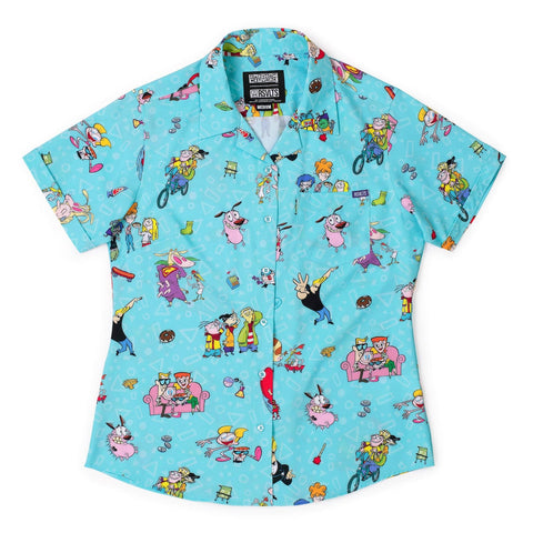 rsvlts-xs-cartoon-network-womens-short-sleeve-shirt-cartoon-network-friday-lineup-womens-kunuflex-short-sleeve-shirt-cartoon-network-friday-lineup-womens-kunuflex-short-sleeve-shirt