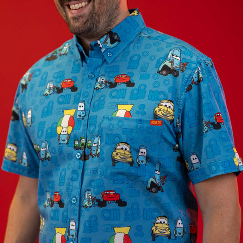 rsvlts-disney-and-pixar-cars-lightning-mcqueen-pit-stop-kunuflex-short-sleeve-shirt