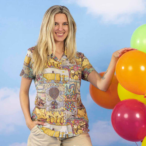 rsvlts-disney-and-pixar-womens-short-sleeve-shirt-disney-and-pixar-up-paradise-found-womens-kunuflex-short-sleeve-shirt