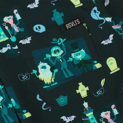 rsvlts-disney-and-pixar-youth-short-sleeve-shirt-disney-s-haunted-mansion-grim-grinning-graveyard-youth-kunuflex-short-sleeve-shirt