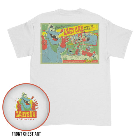 rsvlts-disney-crewneck-t-shirt-disney-s-a-goofy-movie-lesters-possum-park-crewneck-tee-disney-s-a-goofy-movie-lesters-possum-park-crewneck-tee