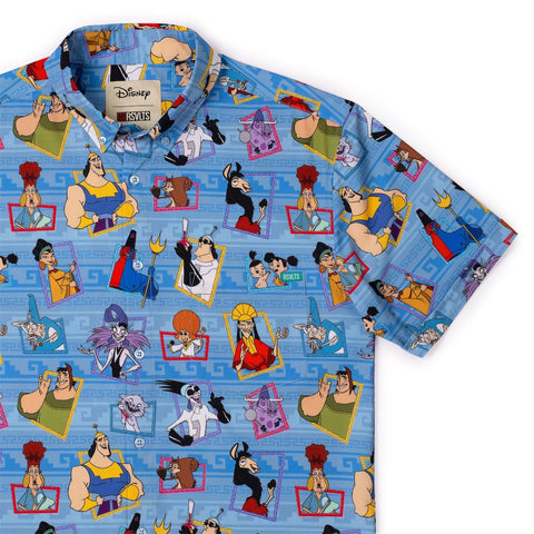 rsvlts-xs-disney-short-sleeve-shirt-emperors-new-groove-boom-baby-kunuflex-short-sleeve-shirt