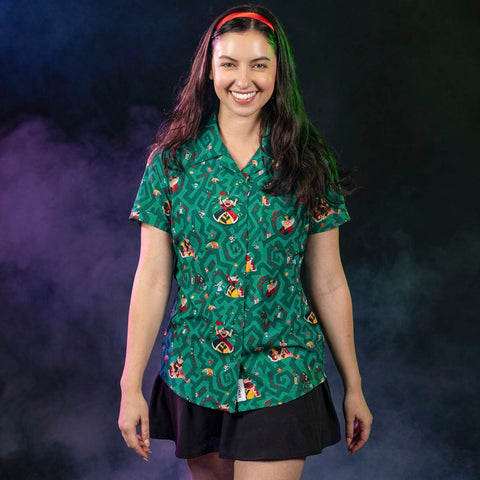 rsvlts-disney-womens-short-sleeve-shirt-disneys-alice-in-wonderland-off-with-their-heads-womens-kunuflex-short-sleeve-shirt-disneys-alice-in-wonderland-off-with-their-heads-womens-kunuflex-short-sleeve-shirt
