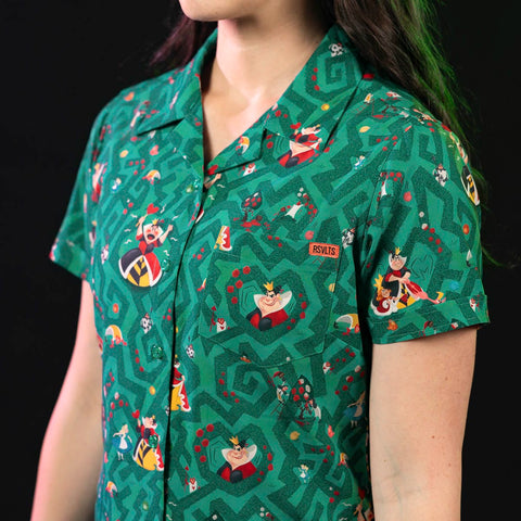 rsvlts-disney-womens-short-sleeve-shirt-disneys-alice-in-wonderland-off-with-their-heads-womens-kunuflex-short-sleeve-shirt-disneys-alice-in-wonderland-off-with-their-heads-womens-kunuflex-short-sleeve-shirt