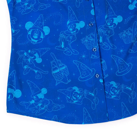 rsvlts-disney-womens-short-sleeve-shirt-fantasia-sketches-in-the-stars-women-kunuflex-short-sleeve-shirt