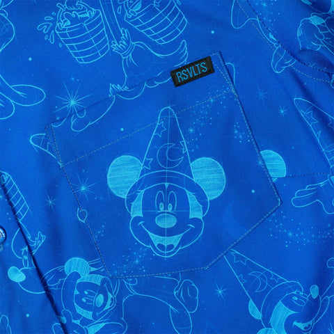 rsvlts-disney-womens-short-sleeve-shirt-fantasia-sketches-in-the-stars-women-kunuflex-short-sleeve-shirt