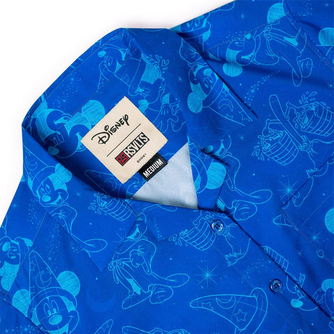 rsvlts-disney-womens-short-sleeve-shirt-fantasia-sketches-in-the-stars-women-kunuflex-short-sleeve-shirt