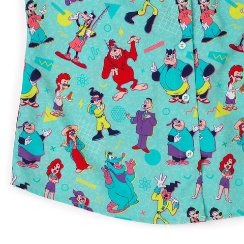 rsvlts-disney-womens-short-sleeve-shirt-goofy-movie-the-whole-goofin-gang-womens-kunuflex-short-sleeve-shirt
