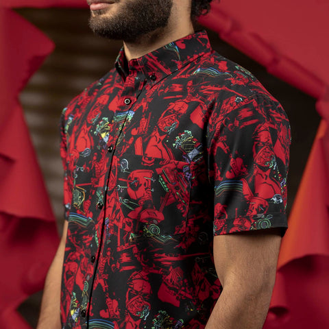 rsvlts-marvel-short-sleeve-shirt-deadpool-maximum-effort-kunuflex-short-sleeve-shirt