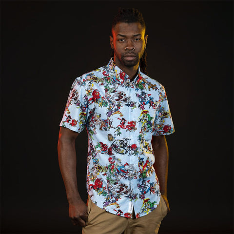rsvlts-marvel-short-sleeve-shirt-marvel-85th-anniversary-there-goes-my-hero-kunuflex-short-sleeve-shirt
