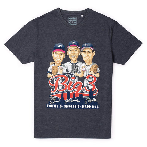 rsvlts-xs-national-baseball-hall-of-fame-crewneck-t-shirt-maddux-glavine-and-smoltz-the-big-three-crewneck-tee