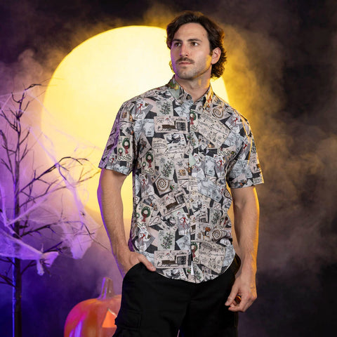 rsvlts-nightmare-before-christmas-short-sleeve-shirt-disney-tim-burtons-the-nightmare-before-christmas-christmas-screamatics-kunuflex-short-sleeve-shirt-disney-tim-burtons-the-nightmare-before-christmas-christmas-screamatics-kunuflex-short-sleeve-shirt