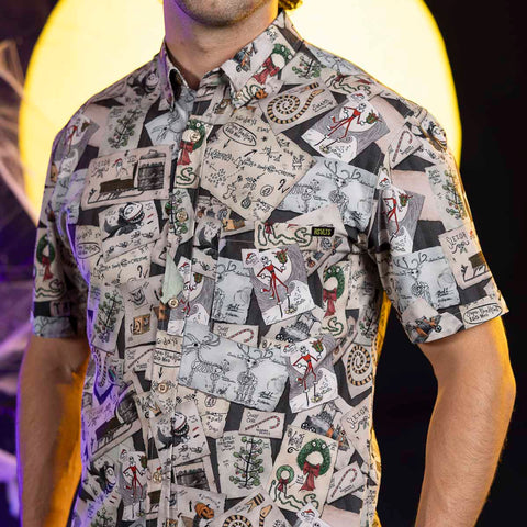 rsvlts-nightmare-before-christmas-short-sleeve-shirt-disney-tim-burtons-the-nightmare-before-christmas-christmas-screamatics-kunuflex-short-sleeve-shirt-disney-tim-burtons-the-nightmare-before-christmas-christmas-screamatics-kunuflex-short-sleeve-shirt