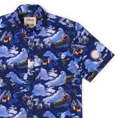 Disney Tim Burton's The Nightmare Before Christmas "Here Comes Sandy Claws" – KUNUFLEX Short Sleeve Shirt