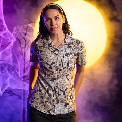 rsvlts-nightmare-before-christmas-womens-short-sleeve-shirt-disney-tim-burtons-the-nightmare-before-christmas-christmas-screamatics-womens-kunuflex-short-sleeve-shirt-disney-tim-burtons-the-nightmare-before-christmas-christmas-screamatics-womens-kunuflex-short-sleeve-shirt