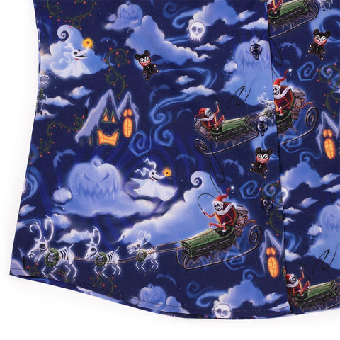 rsvlts-nightmare-before-christmas-womens-short-sleeve-shirt-disney-tim-burtons-the-nightmare-before-christmas-here-comes-sandy-claws-womens-kunuflex-short-sleeve-shirt-disney-tim-burtons-the-nightmare-before-christmas-here-comes-sandy-claws-womens-kunuflex-short-sleeve-shirt