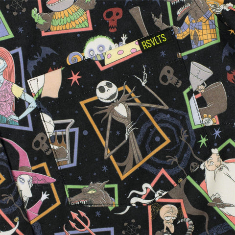 rsvlts-nightmare-before-christmas-womens-short-sleeve-shirt-disney-tim-burtons-the-nightmare-before-christmas-nightmare-neighbors-womens-kunuflex-short-sleeve-shirt-disney-tim-burtons-the-nightmare-before-christmas-nightmare-neighbors-womens-kunuflex-short-sleeve-shirt