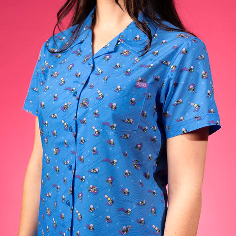 rsvlts-powerpuff-girls-womens-short-sleeve-shirt-the-powerpuff-girls-i-am-mojo-jojo-womens-kunuflex-short-sleeve-shirt-the-powerpuff-girls-i-am-mojo-jojo-womens-kunuflex-short-sleeve-shirt
