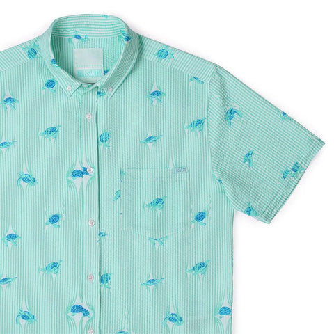 rsvlts-xs-rsvlts-short-sleeve-shirt-sea-turtles-stretch-seersucker-short-sleeve-shirt