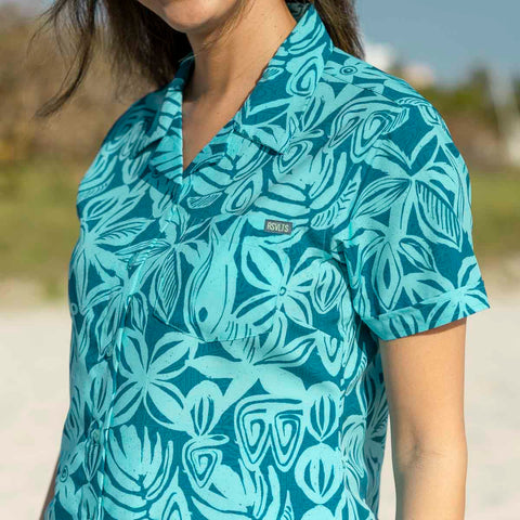 rsvlts-rsvlts-womens-short-sleeve-shirt-sweet-blue-sea-womens-kunuflex-short-sleeve-shirt
