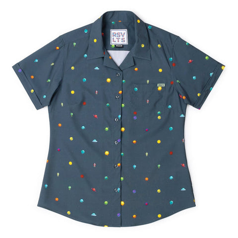 rsvlts-xs-rsvlts-womens-short-sleeve-shirt-intergalactic-planetarium-womens-kunuflex-short-sleeve-shirt-intergalactic-planetarium-womens-kunuflex-short-sleeve-shirt