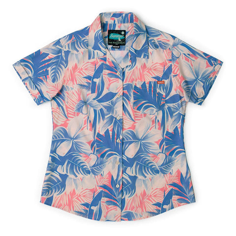 rsvlts-xs-rsvlts-womens-short-sleeve-shirt-tropical-shade-womens-kunuflex-short-sleeve