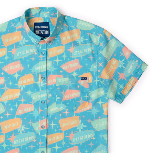 RSVLTS XS RSVLTS Mr. Morrow Collection "Phrasing Mr. Morrow" _ KUNUFLEX Short Sleeve Shirt