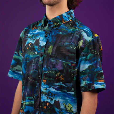 rsvlts-scooby-doo-short-sleeve-shirt-scooby-doo-spooky-swampland-kunuflex-short-sleeve-shirt