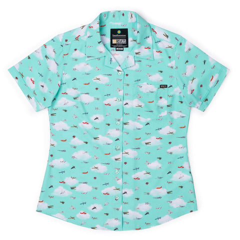 rsvlts-xs-smithsonian-womens-short-sleeve-shirt-smithsonian-air-and-space-taking-flight-womens-kunuflex-short-sleeve-shirt-smithsonian-air-and-space-taking-flight-womens-kunuflex-short-sleeve-shirt