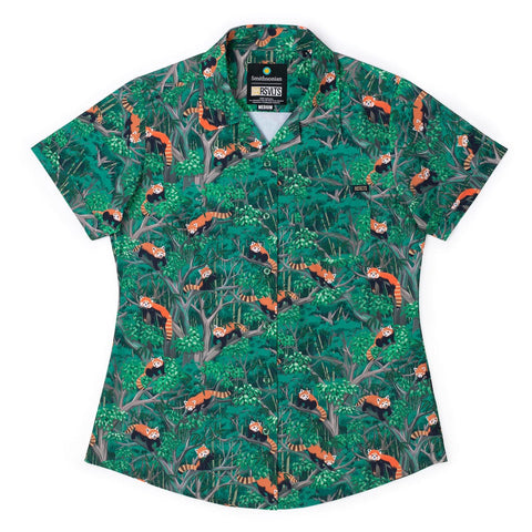 rsvlts-xs-smithsonian-womens-short-sleeve-shirt-smithsonian-s-national-zoo-and-conservation-biology-institute-red-panda-monium-womens-kunuflex-short-sleeve-shirt-smithsonian-s-national-zoo-and-conservation-biology-institute-red-panda-monium-womens-kunuflex-short-sleeve-shirt