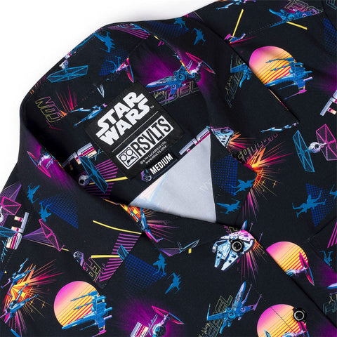 rsvlts-star-wars-womens-short-sleeve-shirt-star-wars-synthwave-dogfight-womens-kunuflex-short-sleeve-shirt-star-wars-synthwave-dogfight-womens-kunuflex-short-sleeve-shirt