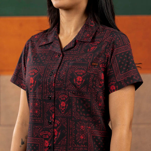 rsvlts-stranger-things-womens-short-sleeve-shirt-stranger-things-welcome-to-hellfire-womens-kunuflex-short-sleeve-shirt-stranger-things-welcome-to-hellfire-womens-kunuflex-short-sleeve-shirt