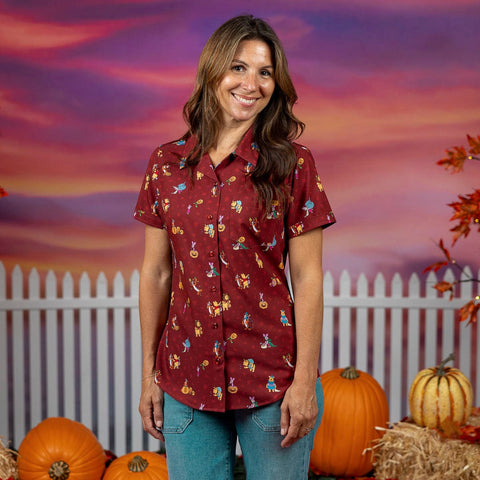 rsvlts-winnie-the-pooh-womens-short-sleeve-shirt-winnie-the-pooh-tricks-and-hunny-treats-womens-kunuflex-short-sleeve-shirt-winnie-the-pooh-tricks-and-hunny-treats-womens-kunuflex-short-sleeve-shirt