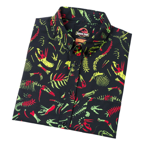 rsvlts-jurassic-park-short-sleeve-shirt-jurassic-park-fossil-records-kunuflex-short-sleeve-shirt