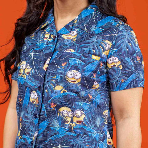 rsvlts-minions-womens-short-sleeve-shirt-minions-in-search-of-ba-na-na-womens-kunuflex-short-sleeve-shirt