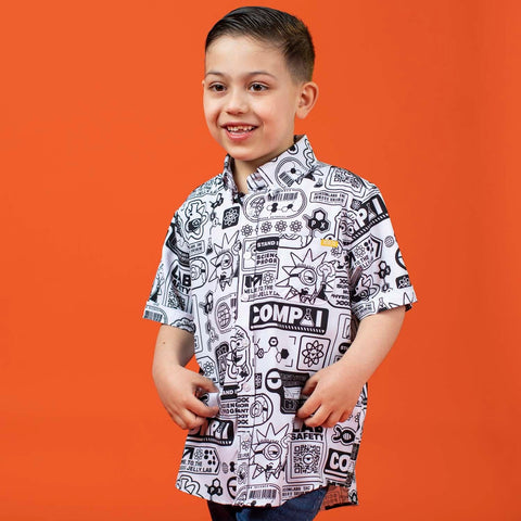 rsvlts-minions-youth-short-sleeve-shirt-minions-zero-days-without-accident-youth-kunuflex-short-sleeve-shirt