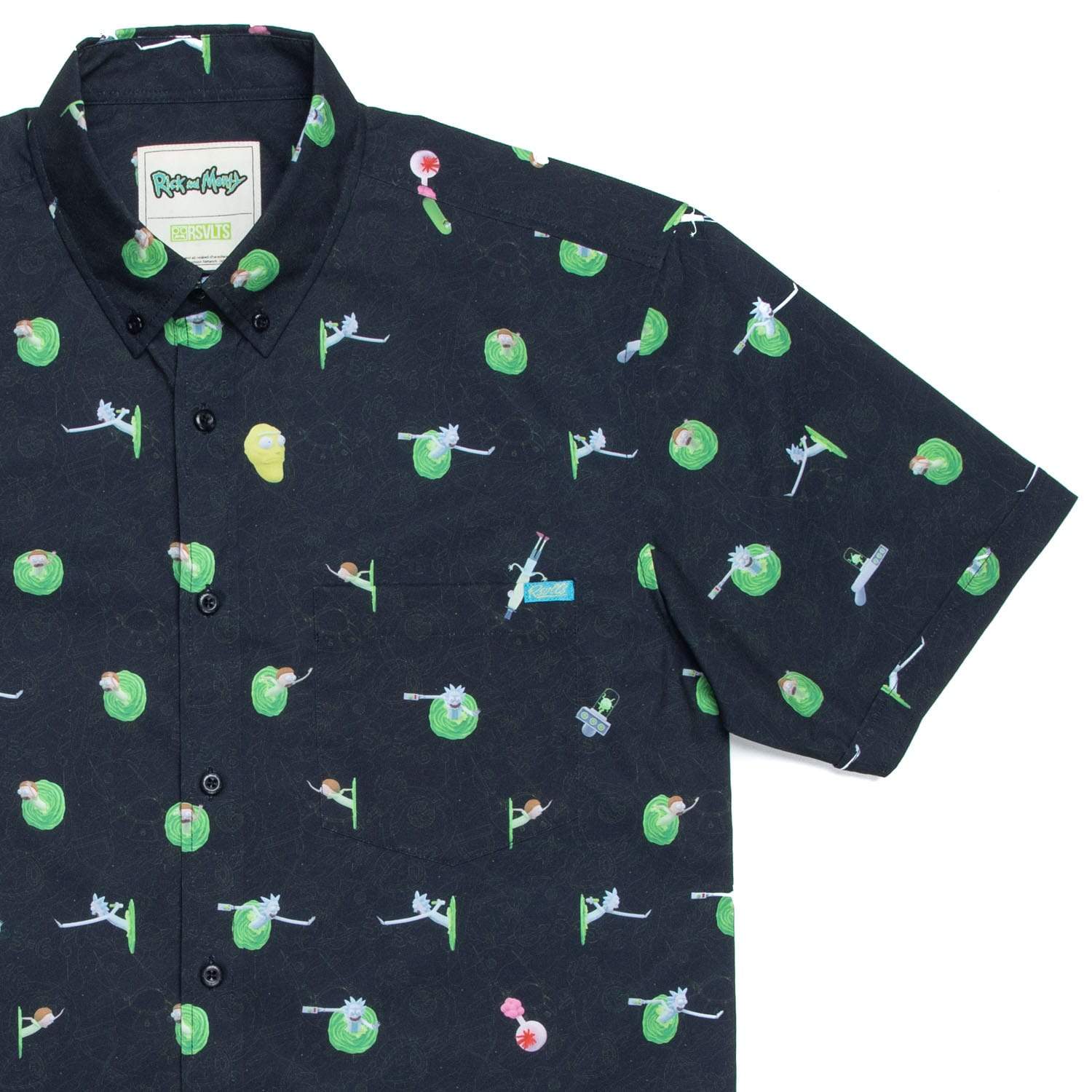 rick and morty portal shirt