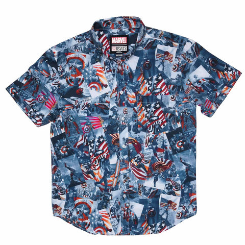 rsvlts-rsvlts-captain-america-sentinel-of-liberty-kunuflex-short-sleeve-shirt