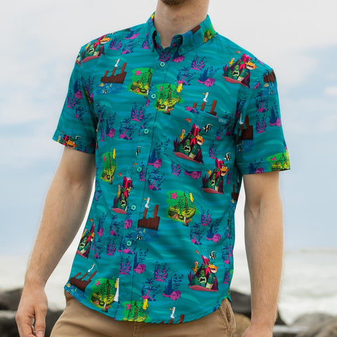 rsvlts-rsvlts-disney-and-pixar-finding-nemo-the-great-escape-kunuflex-short-sleeve-shirt