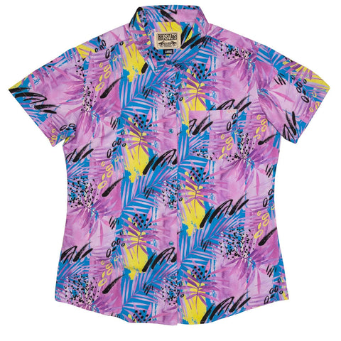 rsvlts-xs-rsvlts-womens-short-sleeve-shirt-la-croy-plum-lake-womens-2-0-kunuflex-short-sleeve-shirt