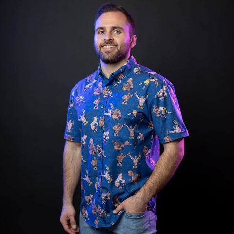 rsvlts-wwe-short-sleeve-shirt-changing-of-the-guard-kunuflex-short-sleeve-shirt