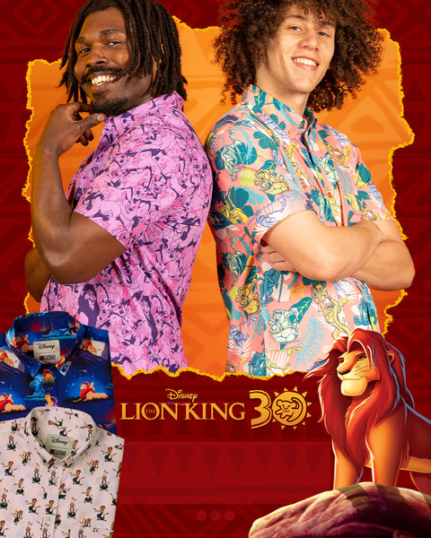 two-men-wear-lion-king-kunuflex-shirts-and-display-the-design-with-more-designs-also-calling-out-lion-king-30-annversary