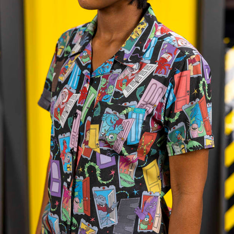 rsvlts-disney-and-pixar-womens-short-sleeve-shirt-disney-and-pixar-monsters-inc-welcome-to-monstropolis-womens-kunuflex-short-sleeve-shirt-disney-and-pixar-monsters-inc-welcome-to-monstropolis-womens-kunuflex-short-sleeve-shirt