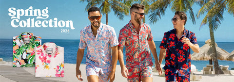 three-men-in-rsvlts-colorful-spring-summer-outfits-walking-by-the-ocean-with-spring-collection-2026-text