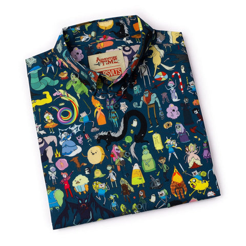 rsvlts-adventure-time-short-sleeve-shirt-adventure-time-whos-who-of-ooo-kunuflex-short-sleeve-shirt