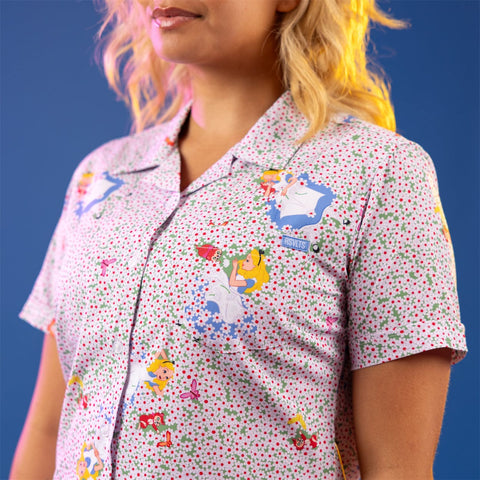 rsvlts-alice-in-wonderland-alice-in-wonderland-a-world-of-my-own-women-kunuflex-short-sleeve-shirt