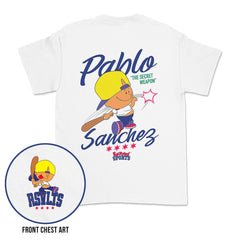 Backyard Sports "The Secret Weapon" – Crewneck Tee
