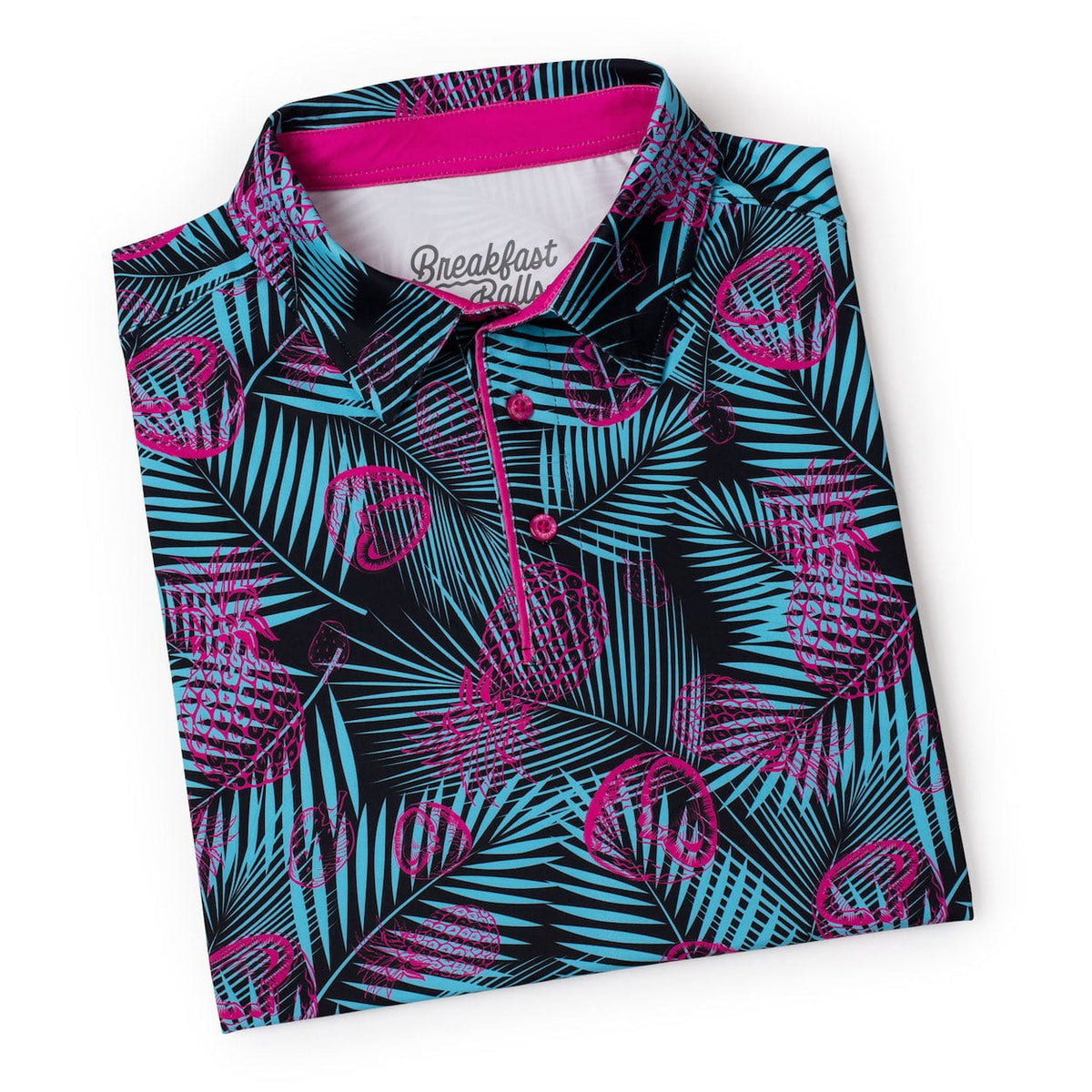 miami vice dress shirt Mens XL Button Down Short Sleeve Shirt Miami Vice Style Collar Funky Button Up