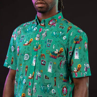 Disney’s Haunted Mansion “Wall Creeps” – KUNUFLEX Short Sleeve Shirt
